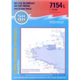 7154L DE L'ILE DE BREHAT AU CAP FREHEL - BAIE DE SAINT BRIEUC