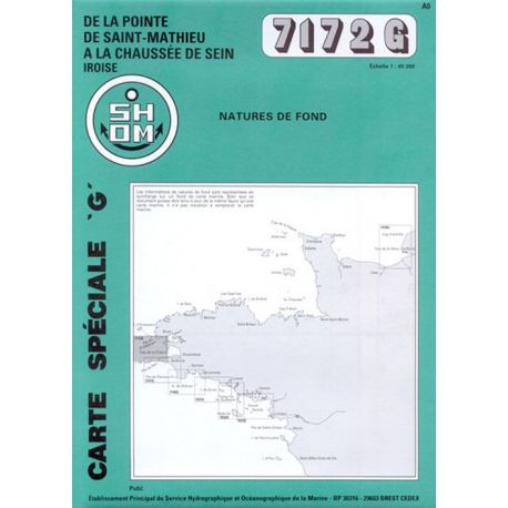 7172G DE LA POINTE DE SAINT MATHIEU A LA CHAUSSEE DE SEIN - IROISE