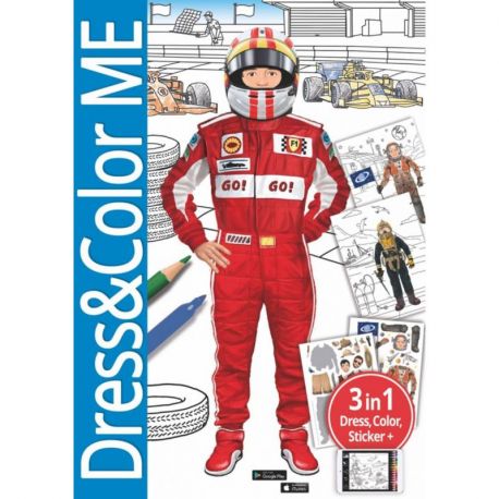 PILOTES ET AVENTURIERS DRESS & COLOR ME