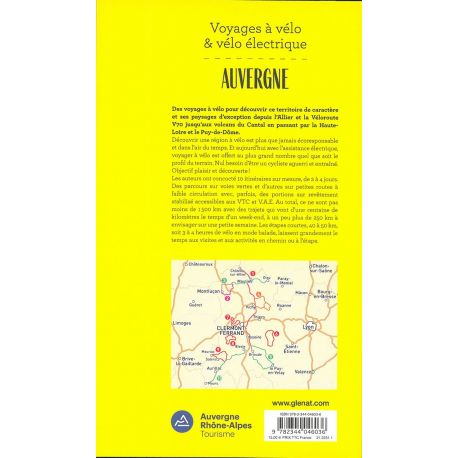 AUVERGNE - VOYAGES A VELO ET VELO ELECTRIQUE