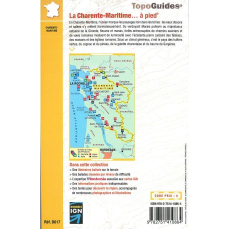 LA CHARENTE MARITIME A PIED 37 PROMENADES & RANDONNEES D017