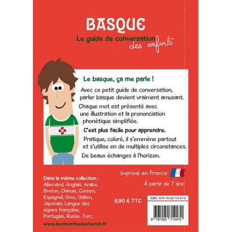 BASQUE GUIDE DE CONVERSATION DES ENFANTS