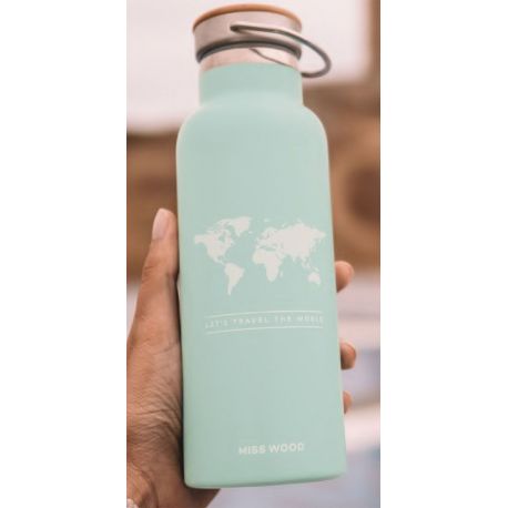 WORLD LIGHT BLUE BOUTEILLE ISOTHERME