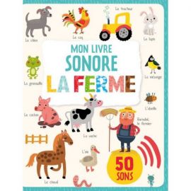 MON LIVRE SONORE - LA FERME 50 SONS
