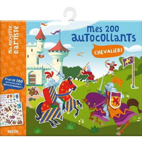 MES 200 AUTOCOLLANTS CHEVALIERS