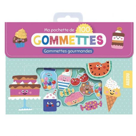GOURMANDES - 100 GOMMETTES