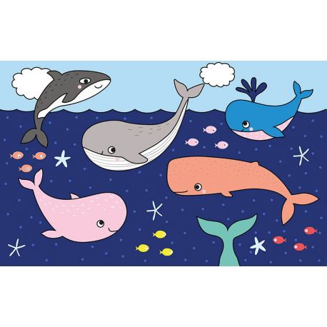 SOUS L'OCEAN - 15 TABLEAUX PEINTURE MAGIQUE