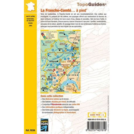 LA FRANCHE-COMTE A PIED RE06