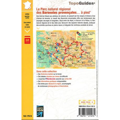 PNR DES BARONNIES PROVENCALES A PIED PN19