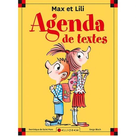 AGENDA DE TEXTES - MAX ET LILI