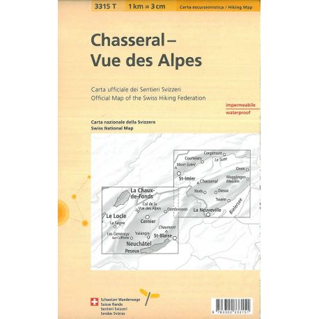CHASSERAL-VUE DES ALPES INDECHIRABLE ET RESISTANTE EAU