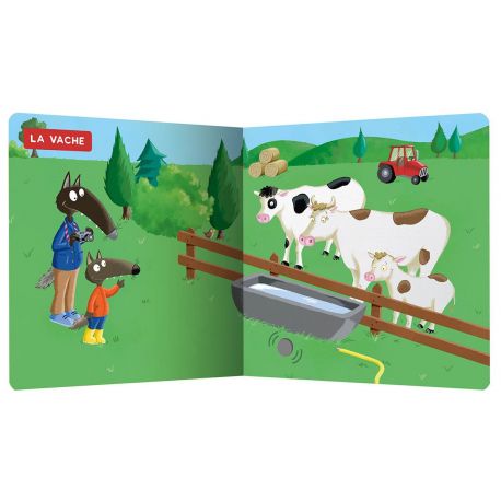 LES ANIMAUX DE LA FERME AVEC P'TIT LOUP