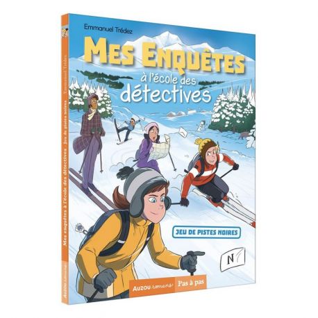MES ENQUETES TOME4 - A L ECOLE DES DETECTIVES - JEU DE PISTES AU SKI