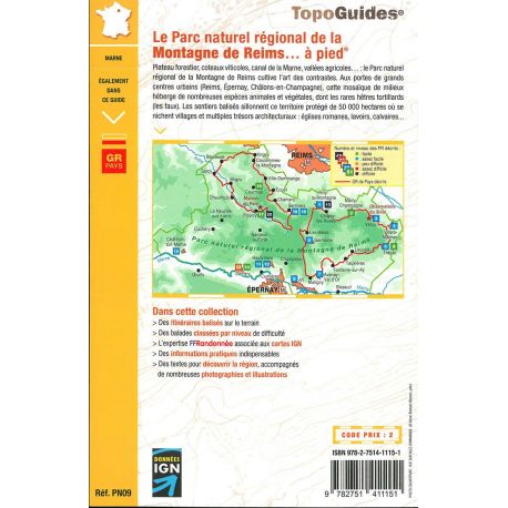 PNR DE LA MONTAGNE DE REIMS A PIED PN09