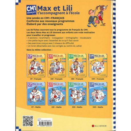 MAX ET LILI T'ACCOMPAGNENT EN CM1 MATIERE : FRANCAIS