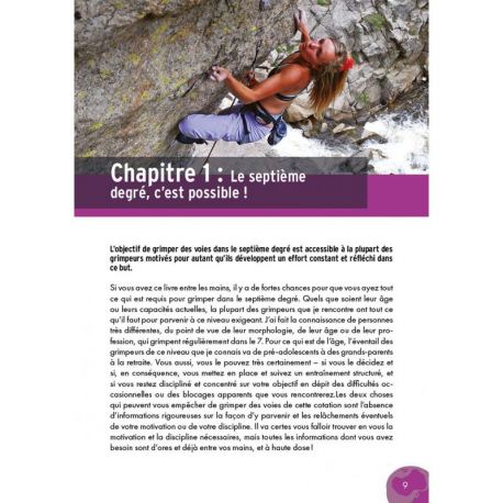 OBJECTIF SEPTIEME DEGRE ENTRAINEMENT PROGRESSION ET PERFORMANCE EN ESCALADE