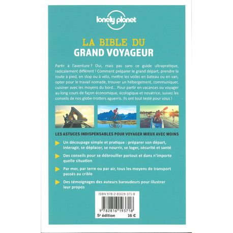 LA BIBLE DU GRAND VOYAGEUR