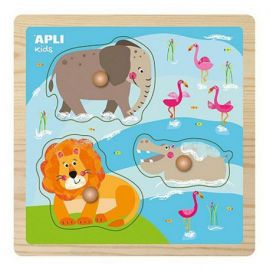 PUZZLE BOIS ANIMAUX SAUVAGE