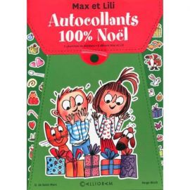 POCHETTE AUTOCOLLANTS 100% NOEL MAX ET LILI
