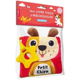 PETIT CHIEN - MON LIVRE TISSU A MACHOUILLER