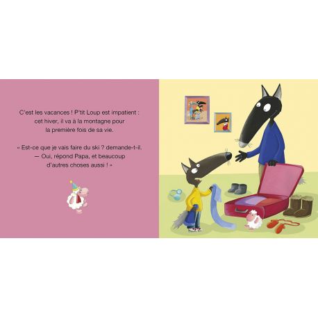 P'TIT LOUP FAIT DU SKI