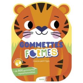 MES GOMMETTES FORMES - COUCOU PETIT TIGRE
