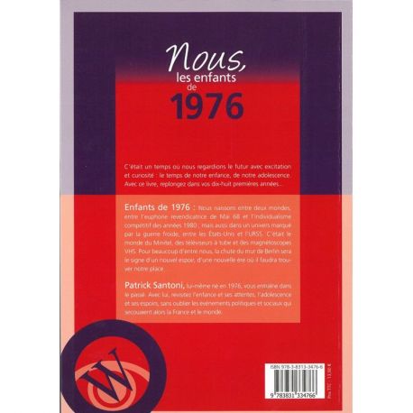 NOUS, LES ENFANTS DE 1976