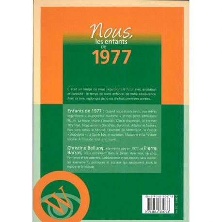 NOUS, LES ENFANTS DE 1977