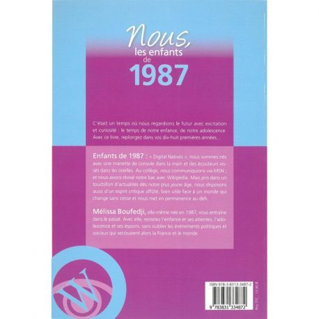 NOUS, LES ENFANTS DE 1987