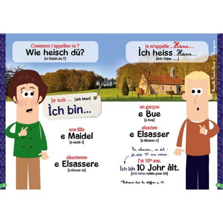 ALSACIEN GUIDE DE CONVERSATION DES ENFANTS