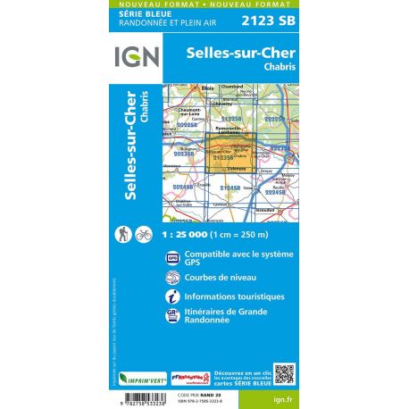 2123SB SELLES SUR CHER - CHABRIS