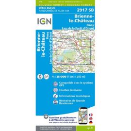 2917SB BRIENNE LE CHATEAU  PINEY LACS DE LA FORET D'ORIENT