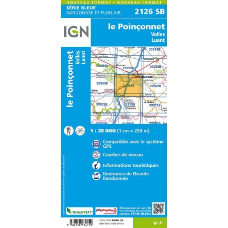 2126SB LE POINCONNET VELLES LUANT