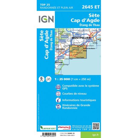 2645ET SETE-CAP D'AGDE ETANG DE THAU