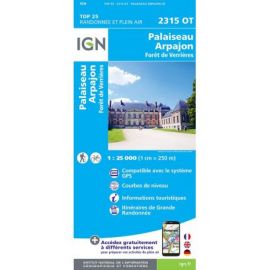 2315OT PALAISEAU/ARPAJON FORET DE VERRIERES