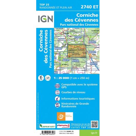 2740ET CORNICHE DES CEVENNES PN DES CEVENNES
