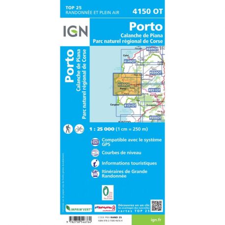 4150OT PORTO CALANCHE DE PIANA PNR DE CORSE