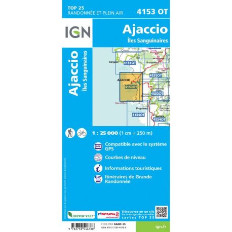 4153OT AJACCIO  ILES SANGUINAIRES