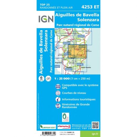 4253ET AIGUILLES DE BAVELLA SOLENZARA - PNR DE CORSE