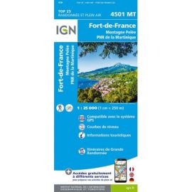 4501MT FORT DE FRANCE-MONTAGNE PELE PNR DE LA MARTINIQUE