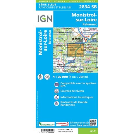 2834SB MONISTROL-SUR-LOIRE- RETOURNAC