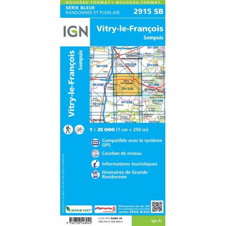2915SB VITRY-LE-FRANCOIS-SOMPUIS