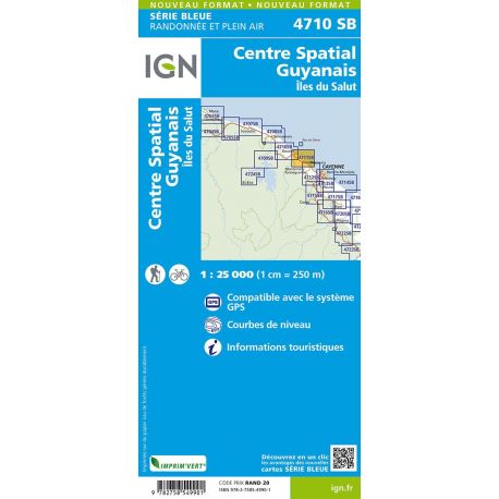 4710SB CENTRE SPATIAL GUYANNAIS ILE DU SALUT         GUYANE