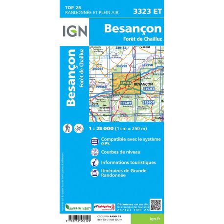3323ET BESANCON FORET DE CHAILLUZ