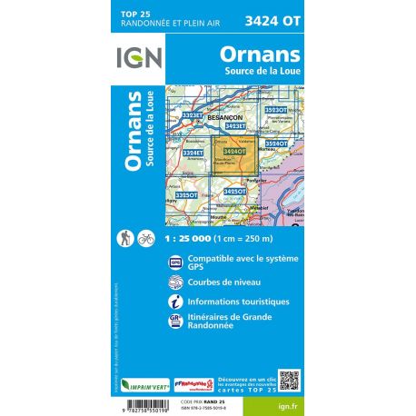 3424OT ORNANS  SOURCE DE LA LOUE