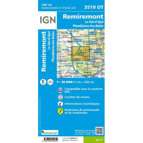 3519OT REMIREMONT   VAL D'AJOL PLOMBIERES LES BAINS