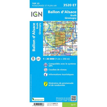 3520ET BALLON D'ALSACE   KRUTH GIROMAGNY
