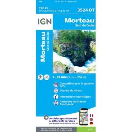 3524OT MORTEAU  SAUT DU DOUBS