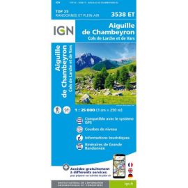 3538ET AIGUILLE DE CHAMBEYRON COLS DE LARCHE ET DE VARS