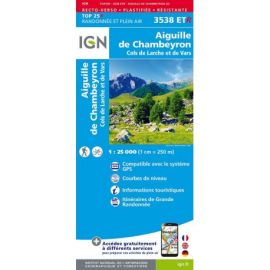 3538ETR AIGUILLE DU CHAMBEYRON.COLS LARCHE ET DE VARS RESISTANTE